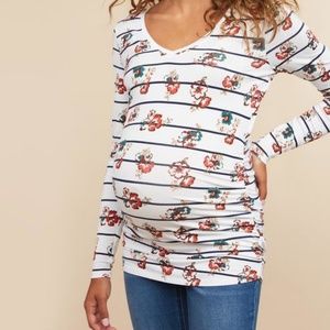❗BUNDLE SALE❗Floral maternity tee